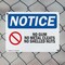 Signmission No Gum No Metal Cleats No Shelled Nuts, 14 in W x Rectangle, Plastic OS-2PACK-NS-P-1014-L-14638 - alternate 6